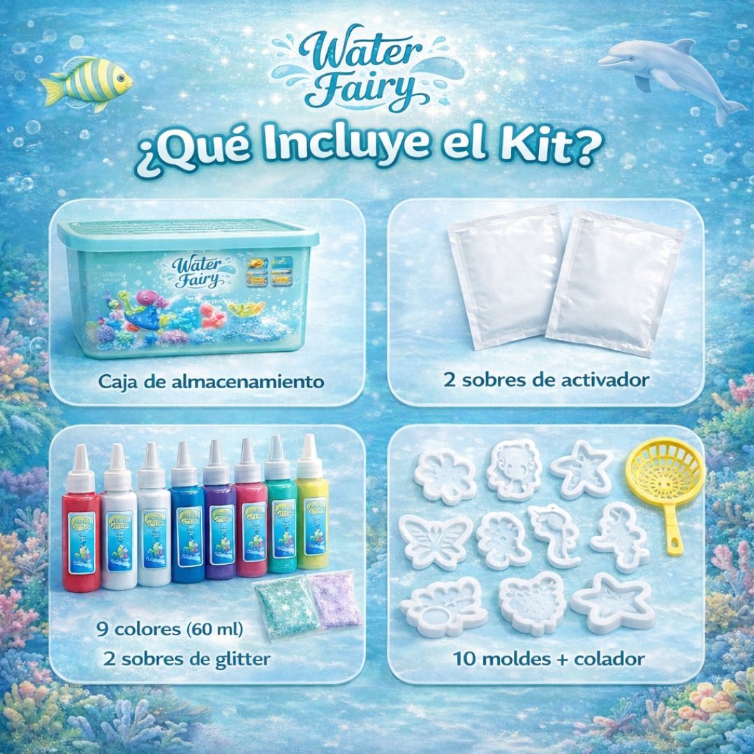 Fábrica De Squishies, Gel Mágico Para Figuras 3d En El Agua