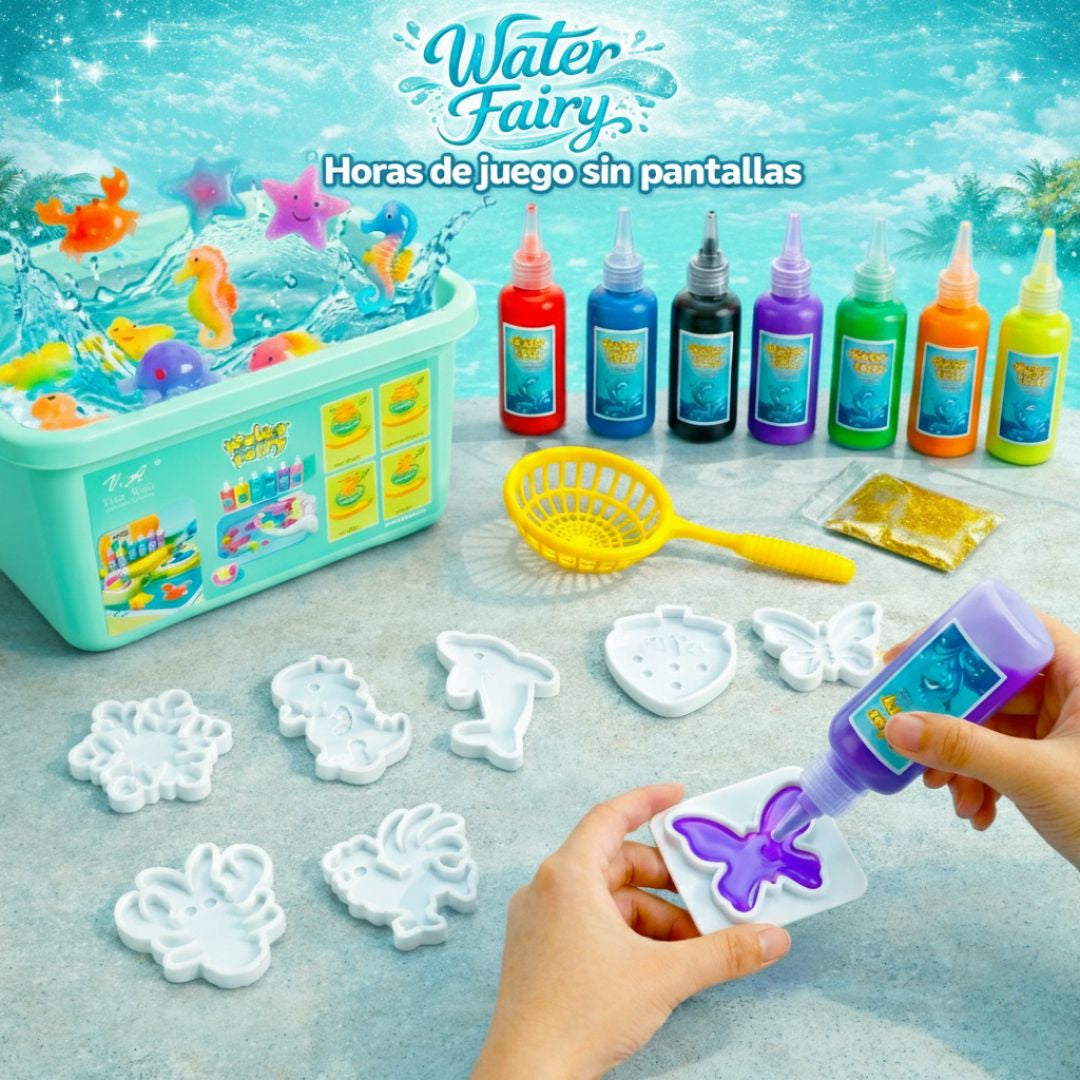 Fábrica De Squishies, Gel Mágico Para Figuras 3d En El Agua